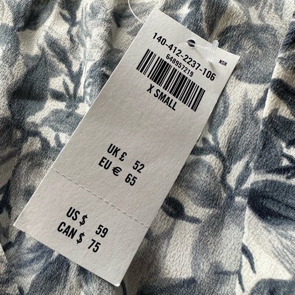 Abercrombie Fruit Print Long Sleeve Top - Picture 3 of 4